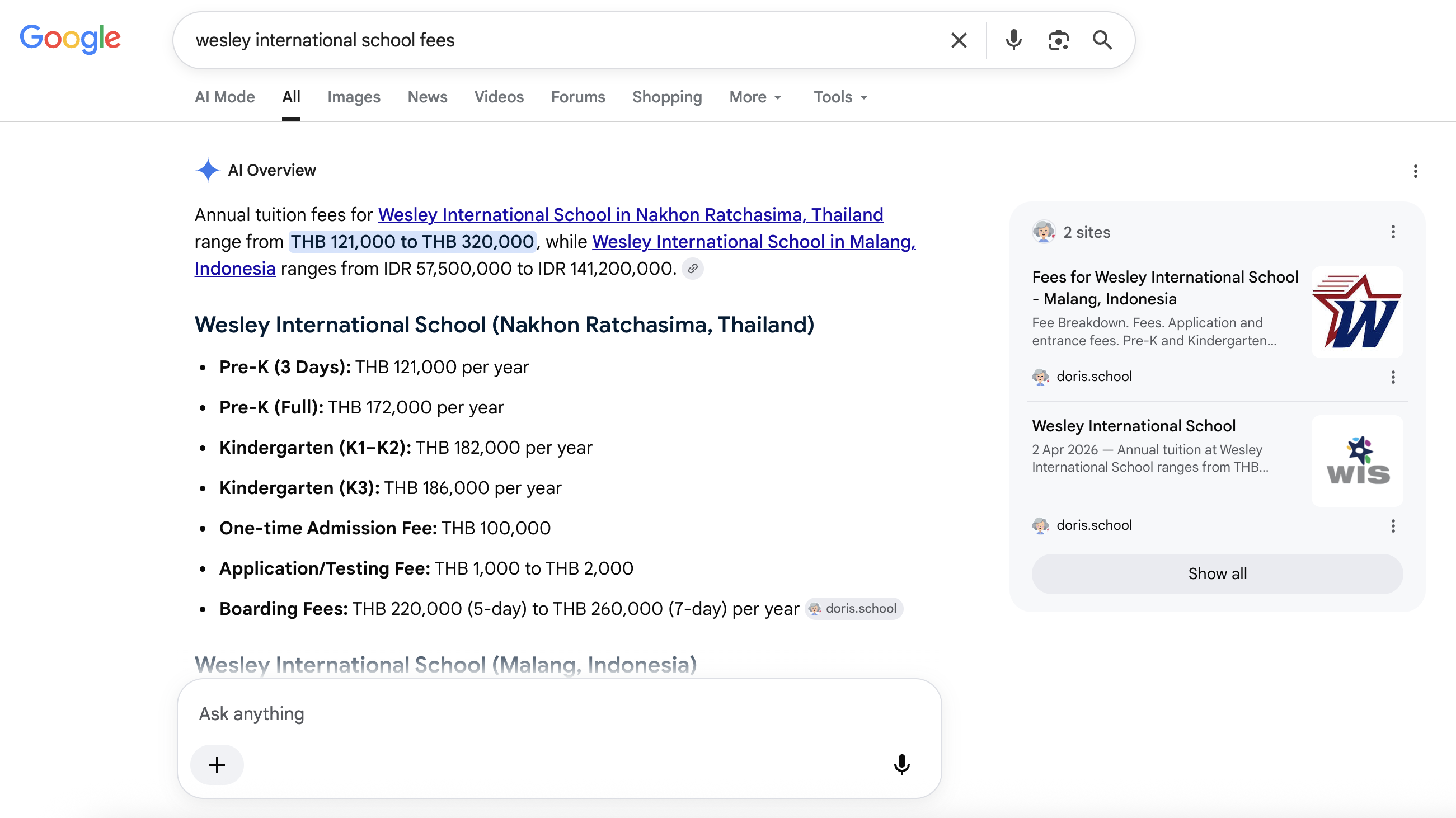 How international schools can show up in AI search